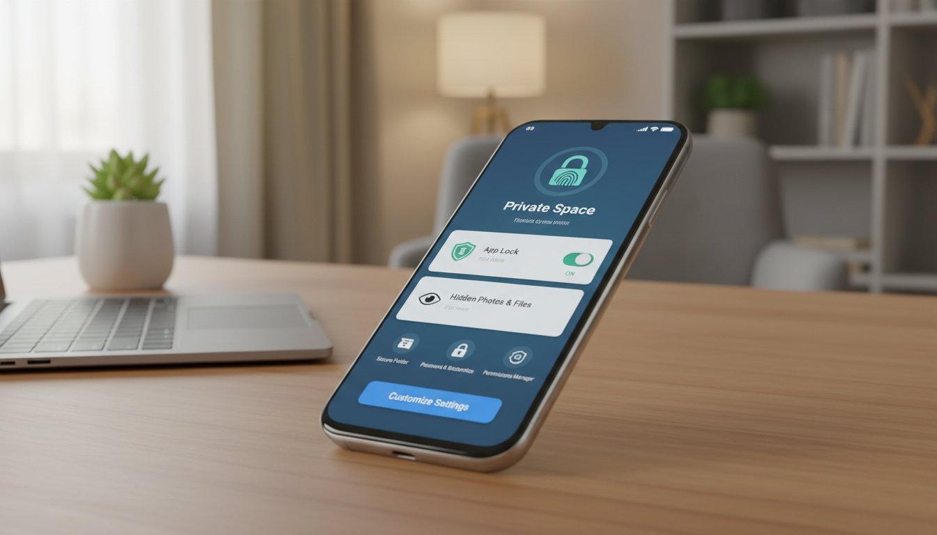 fitur Private Space Android